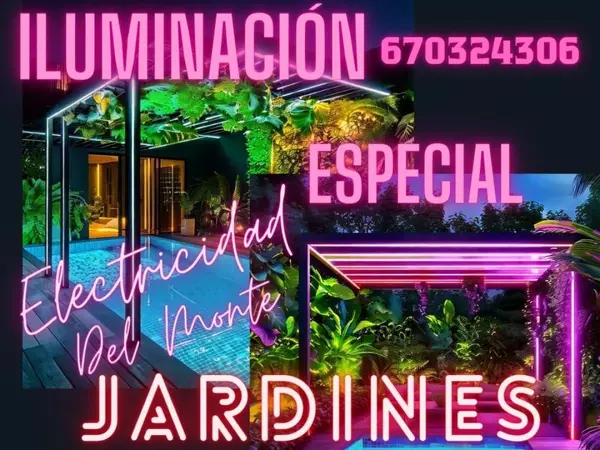 Iluminación de Jardines