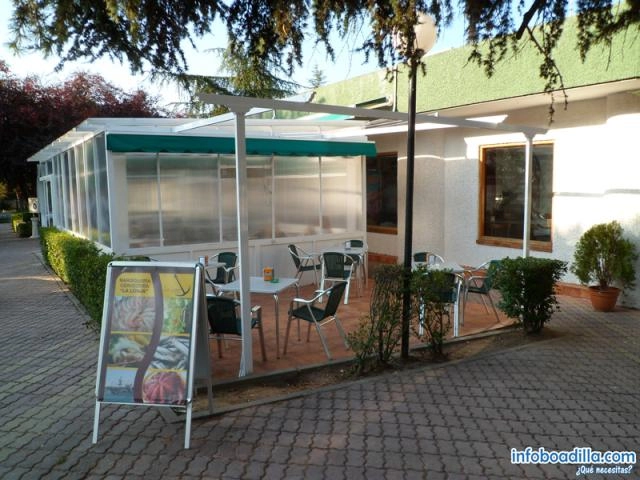 Restaurante con terraza en Boadilla