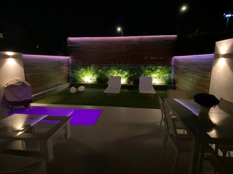 Alumbrado exterior en Electricidad Arca Instalaciones