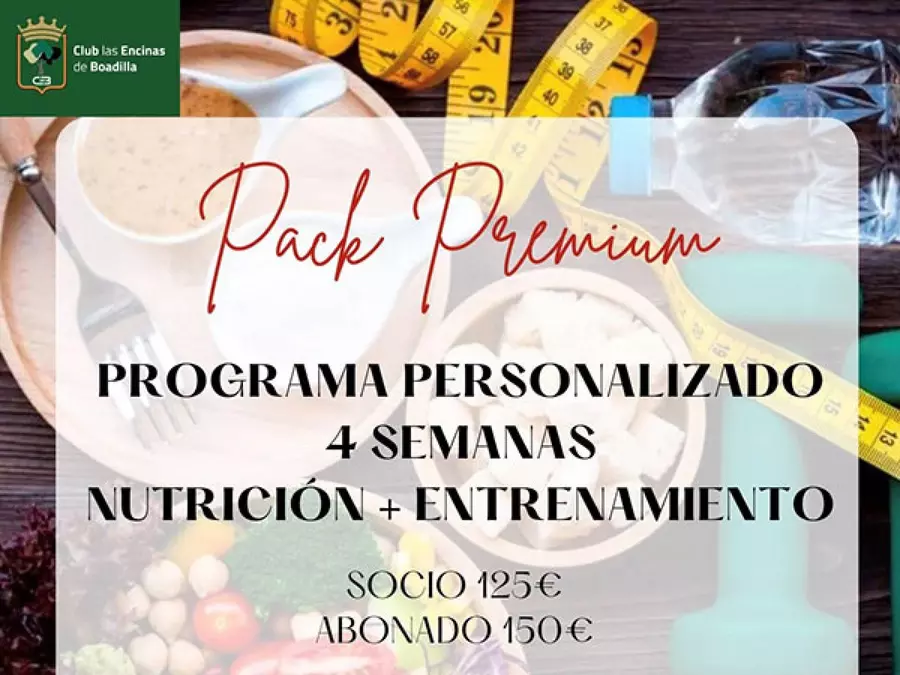 Disfruta Pack Premium Nutrición+Entreno