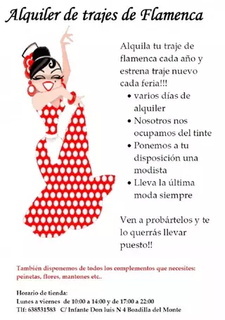 TRAJES DE FLAMENCO EN ALQUILER Y VENTA