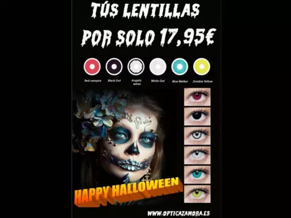 LENTILLAS DE HALLOWEEN