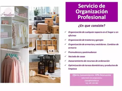 ORDEN Y ORGANIZACIÓN PROFESIONAL DE ESPACIOS