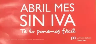 ABRIL MES SIN IVA