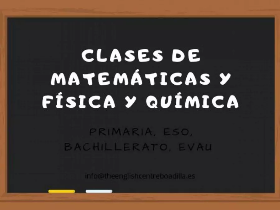 CLASES DE MATEMÁTICAS Y FÍSICA Y QUÍMICA