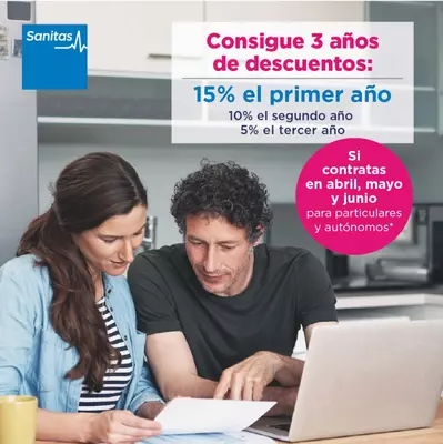 ¡Consigue descuentos durante 3 años en tu póliza!