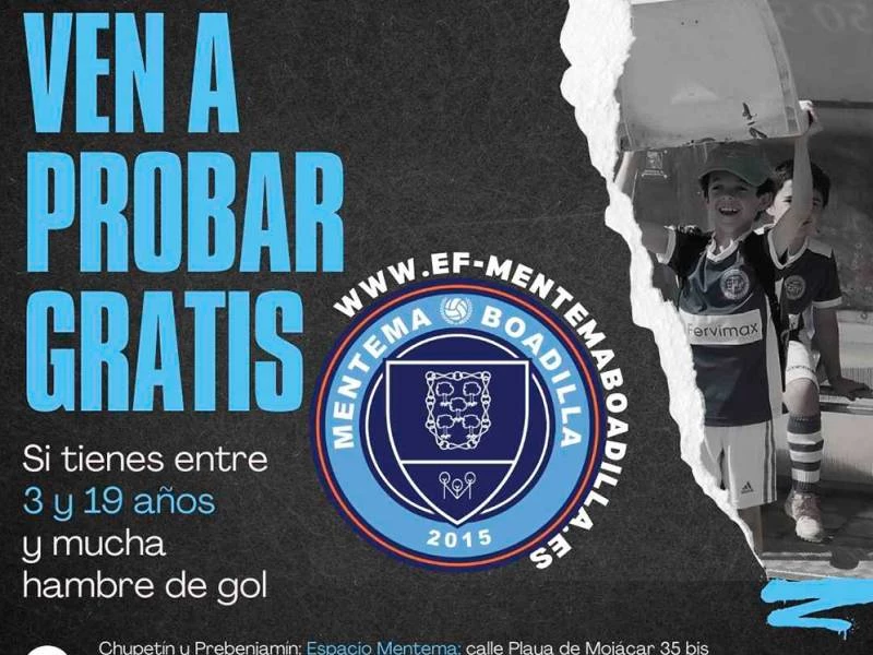  Actividades deportivas en Escuela de Fútbol Mentema