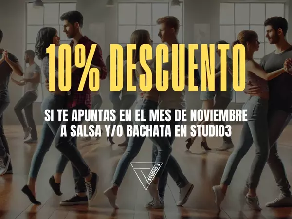 ¡APROVECHA EL 10% DE DESCUENTO EN NUESTRAS CLASES!