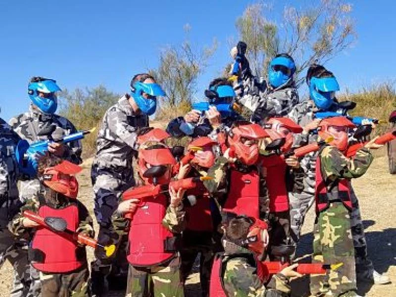 Paintball para toda la familia en Boadilla