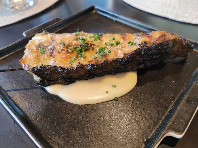 Corvina a la parrilla