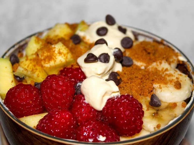 Dulces con frutas en Brasil Açai