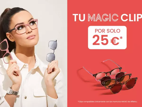 MAGIC ¡CAMBIA DE GAFAS CON LOS MAGIC CLIPS!