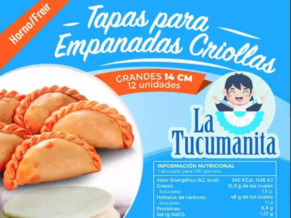 Pack 5 Tapas de Empanadas La Tucumanita