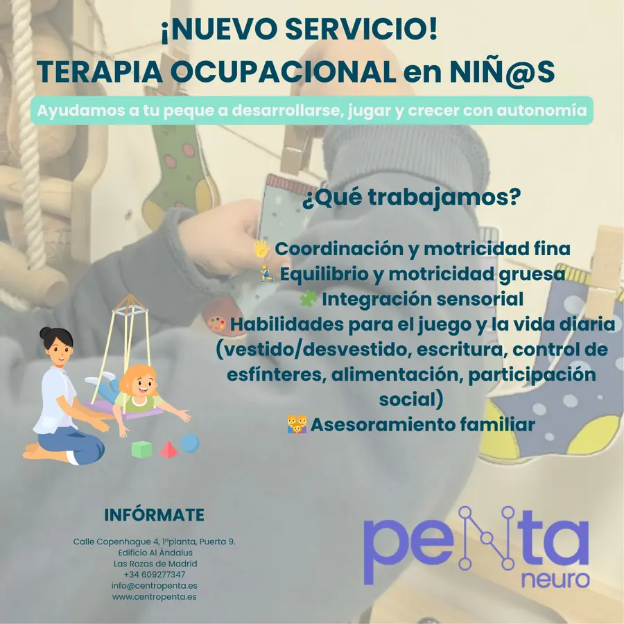 ¡Nuevo Servicio! Terapia Ocupacional Infantil