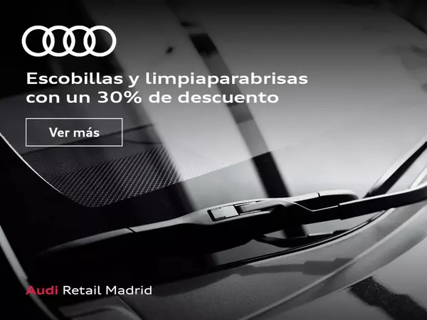 Oferta en escobillas y limpiaparabrisas