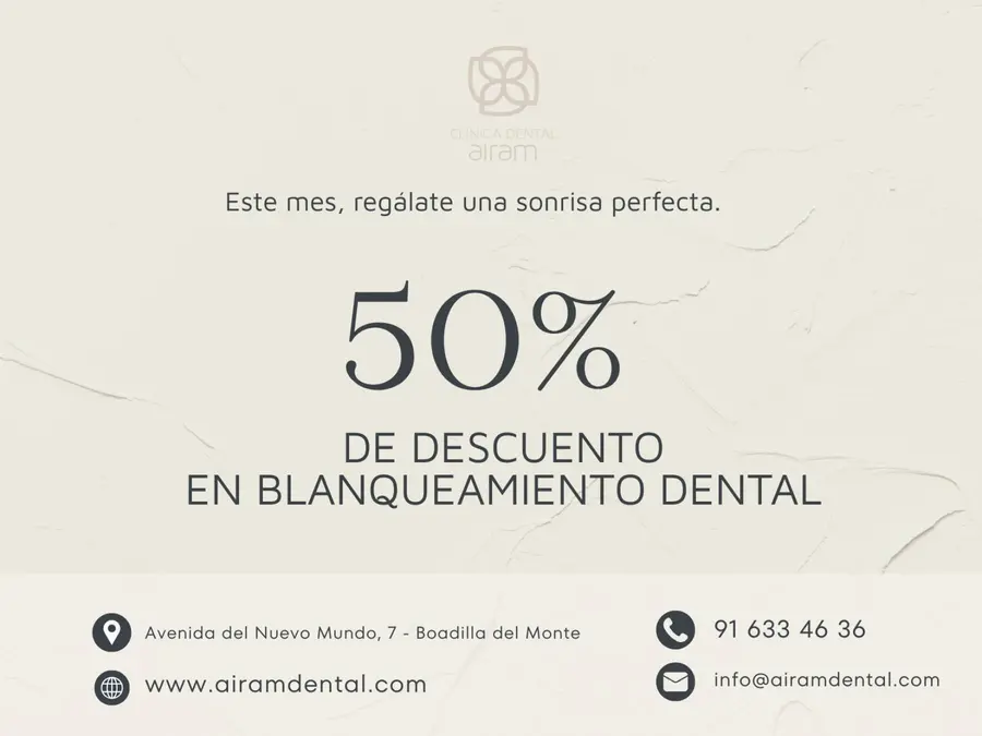 50% DE DESCUENTO