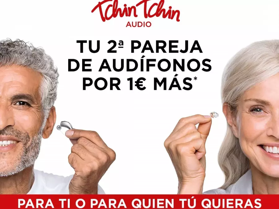 TU 2º PAREJA DE AUDÍFONOS POR 1€ MÁS