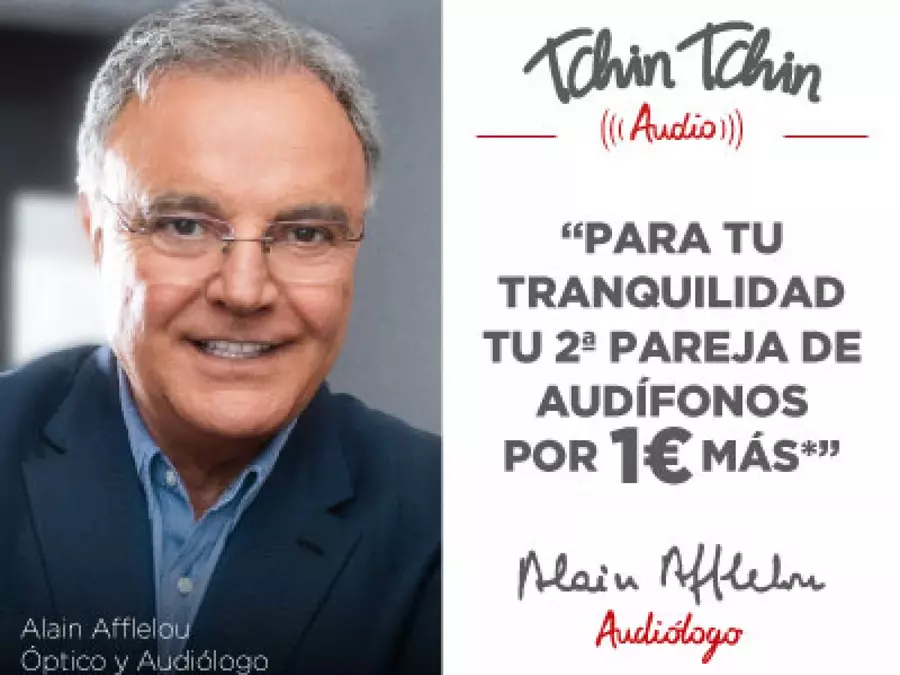 TCHIN TCHIN AUDIO. 2ª PAREJA DE AUDIFONOS POR 1€