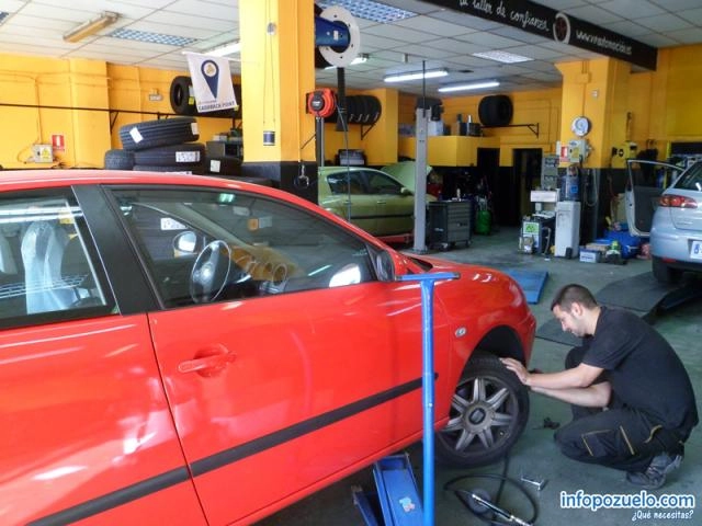 Reparación de pinchazos en Pozuelo