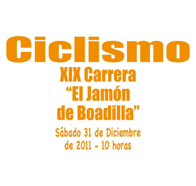 Boadilla del Monte acoge la XIX edición de su tradicional  carrera ciclista  El Jamón de Boadilla