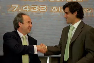 El alcalde y el consejero de Empleo y Mujer firman un convenio para financiar los cursos de formación ocupacional 2007/2008