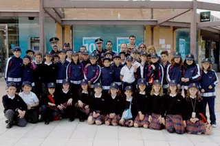 Ciclo de seguridad vial para alumnos de Primaria en las calles de Boadilla
