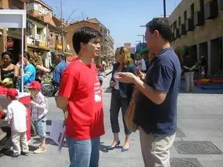 Pablo Nieto candidato del PSOE de Boadilla del Monte alerta del riesgo que corre el Monte de Boadilla