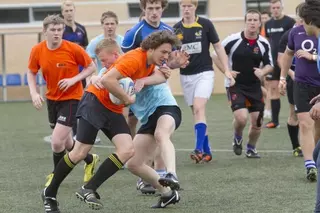 Las selecciones de Ucrania y Holanda de Rugby entrenan en Boadilla