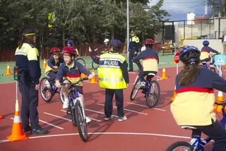 Comienzan las clases de Educación Vial en colegios de Boadilla