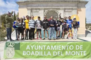 Boadilla acogió la segunda cita del Open Madrileño de bicis de piñon fijo