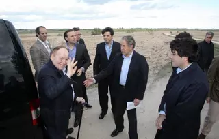 Adelson visita terrenos limítrofes con Boadilla del Monte como posible ubicación de Eurovegas