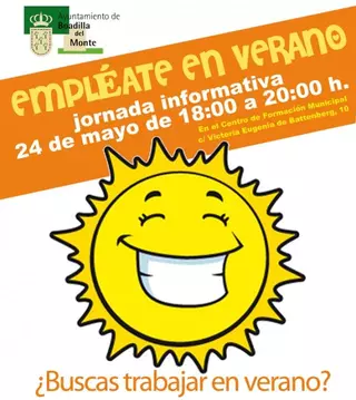 Jornada informativa para jóvenes: "Empléate en Verano"