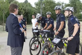Se presenta la Unidad Ciclista de la Policía Local de Boadilla del Monte
