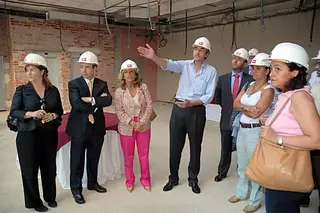Las obras del Centro de Formación a punto de concluir.