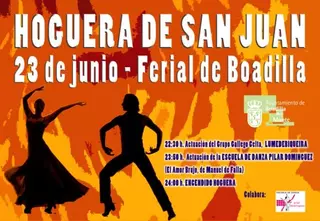 Boadilla celebra mañana San Juan con la tradicional hoguera