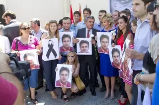 El Alcalde de Boadilla, en el homenaje a Miguel Ángel Blanco