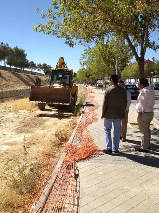 Se reinician las obras de urbanización de las calles Ventura Rodríguez y Ramón y Cajal de Boadilla