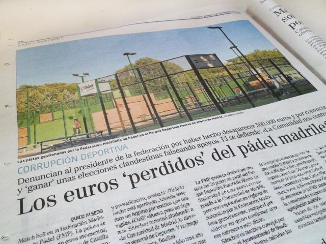 Un concejal de Boadilla denunciado por presunta corrupción deportiva