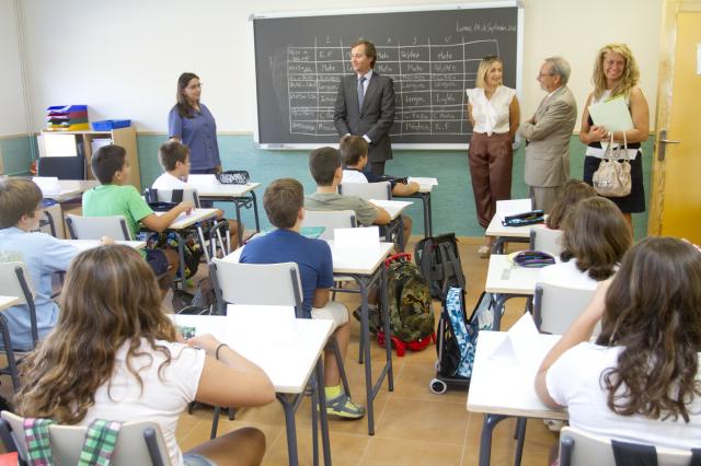 Casi 2.500 niños de Infantil y Primaria comienzan  el curso en los cinco colegios públicos de Boadilla