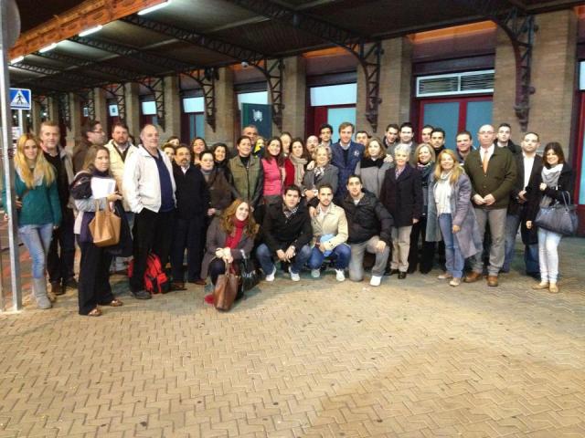El Alcalde de Boadilla increpado por nacionalistas catalanes en Manresa