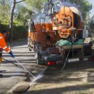 Limpieza integral de la red de saneamiento de Boadilla del Monte