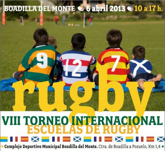Boadilla acoge el VIII Torneo Internacional de Escuelas de Rugby