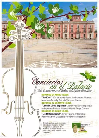 El Palacio de Boadilla acogerá un nuevo Ciclo de Conciertos  durante esta primavera