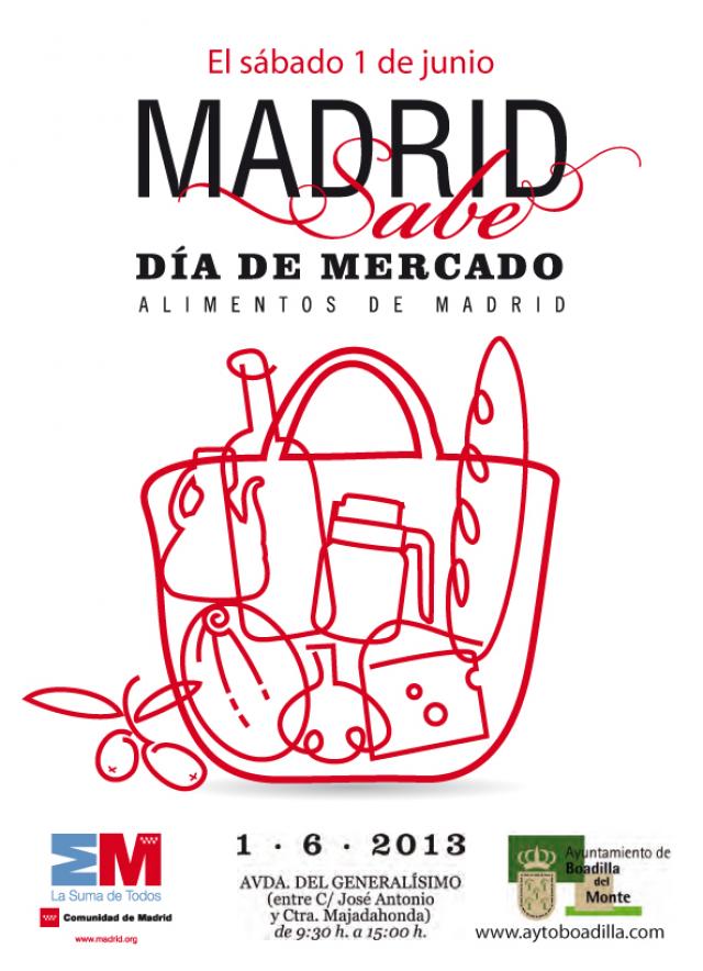 Boadilla del Monte participa en MADRID SABE un mercado itinerante de Alimentos de Madrid