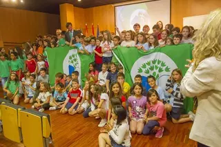 Los colegios públicos Teresa Berganza y Federico García Lorca consiguen la bandera verde de ADEAC