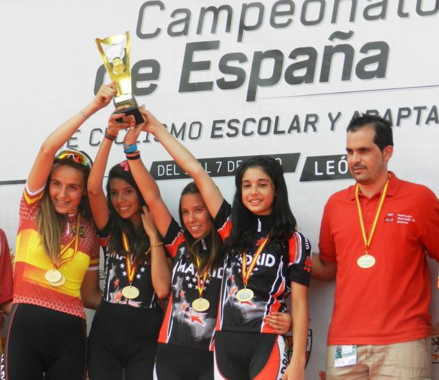 La boadillense, Nekane Gómez, Campeona de España de Ciclismo en Ruta