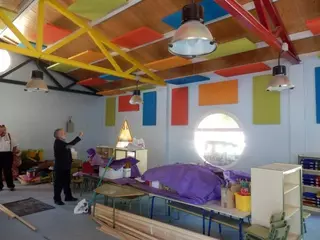 Obras de mejora en las instalaciones del colegio José Bergamín