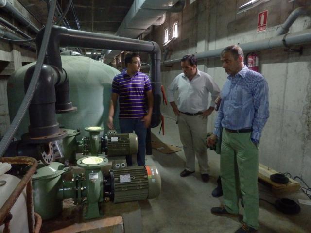Obras de renovación y mejora de la piscina municipal cubierta
