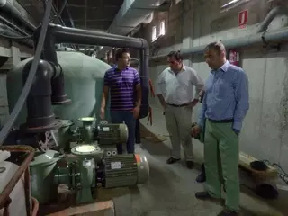 Obras de renovación y mejora de la piscina municipal cubierta