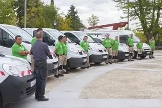 El servicio CIMUR estrena vehículos para sus labores de conservación y mantenimiento urbano de Boadilla